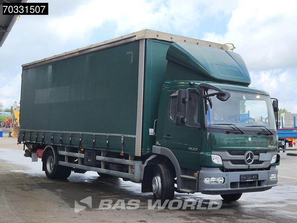 Mercedes Atego 1522 4X2 15t Curtainsides 1500kg LBW Manual Gearbox Euro 5