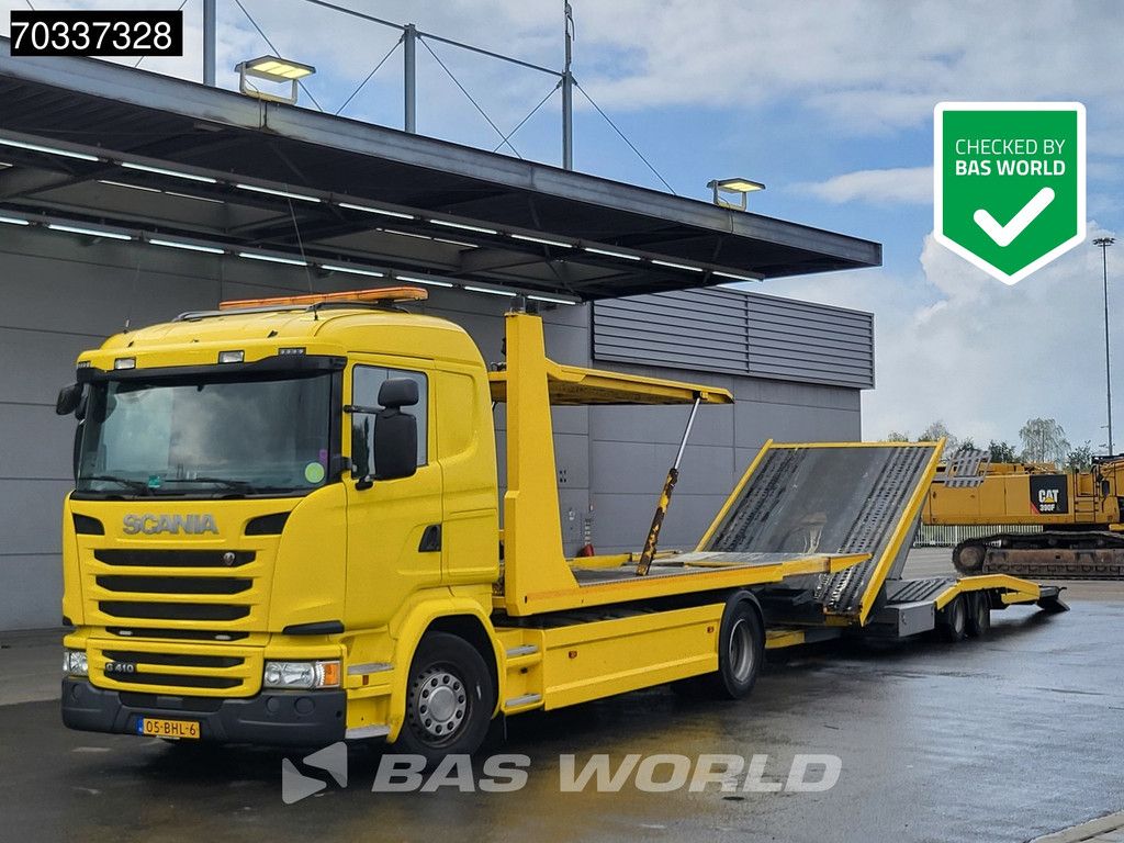 Scania G410 4X2 NL-Combi Abscheppwagen Recovery vehicle Winch Retarder Euro 6