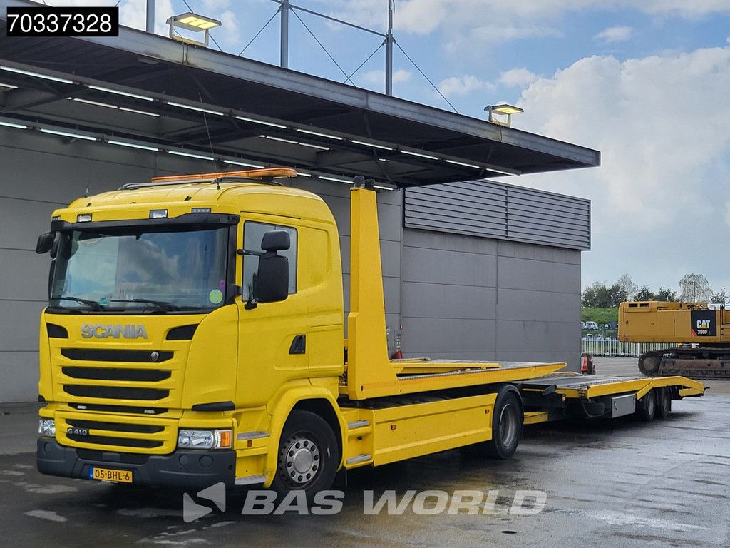 Scania G410 4X2 NL-Combi Abscheppwagen Recovery vehicle Winch Retarder Euro 6