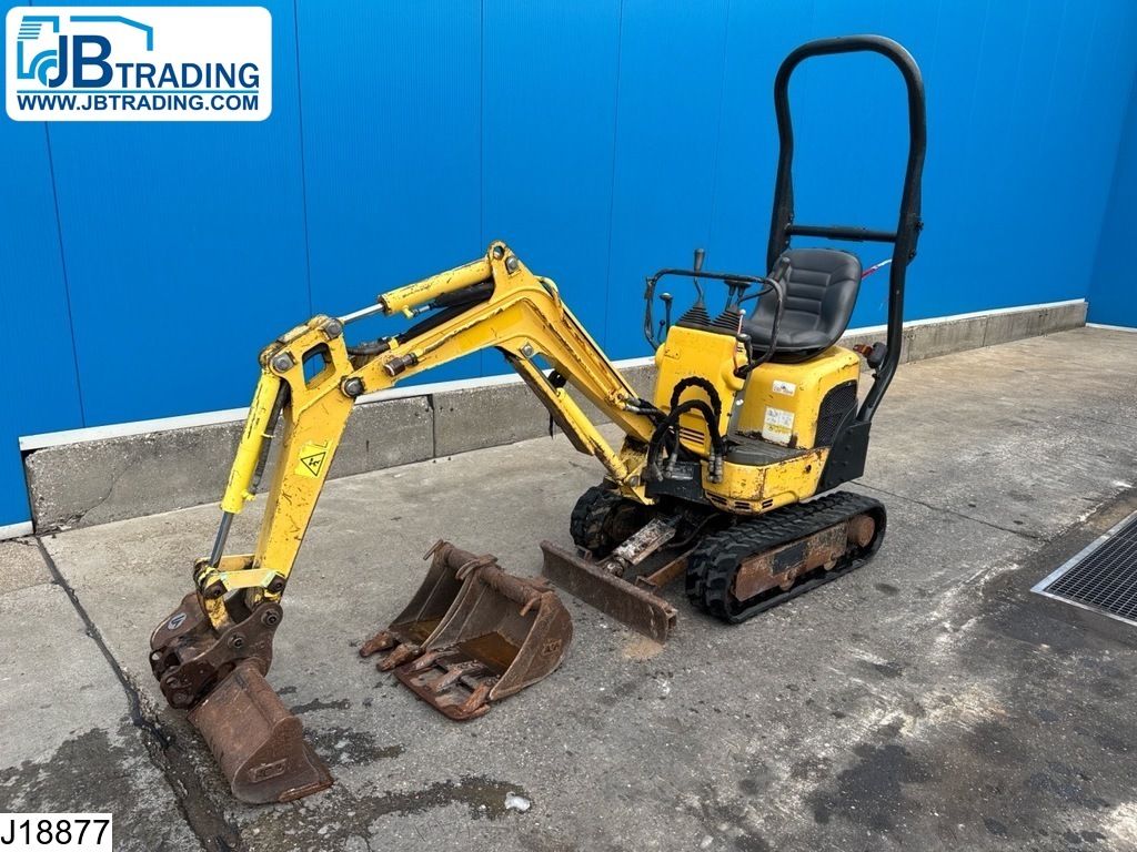 Yanmar SV08 1A 3100 hr, 2014, 1035 kg, 7,7 kW