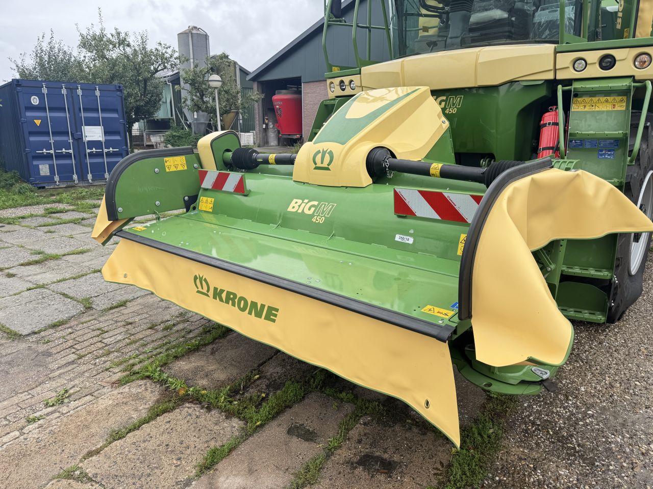 Krone Big M 450 CV maaier NIEUW