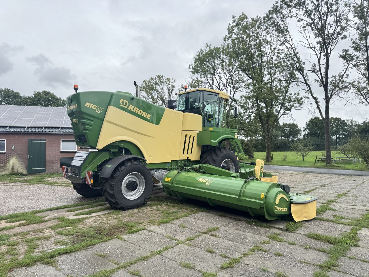 Krone Big M 450 CV maaier NIEUW