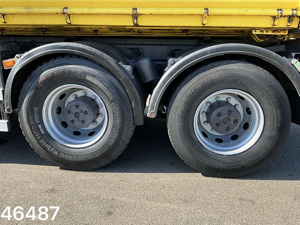 Scania P 400 8x4 Retarder HMF 16 Tonmeter Z-kraan