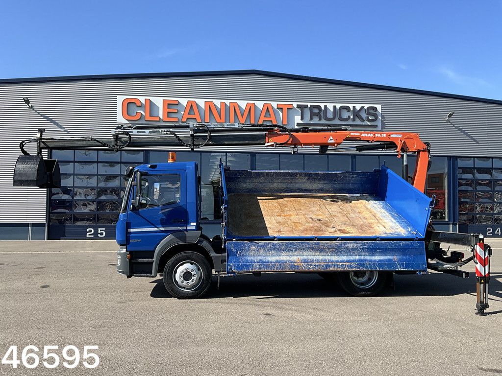 Mercedes-Benz Mercedes-Benz Atego 1524 Euro 6 Atlas 10 Tonmeter laadkraan Just 7.718 km!