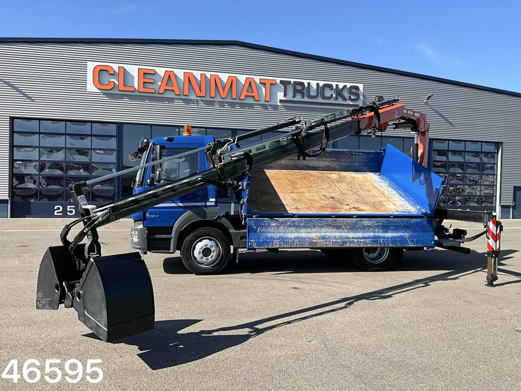 Mercedes-Benz Mercedes-Benz Atego 1524 Euro 6 Atlas 10 Tonmeter laadkraan Just 7.718 km!