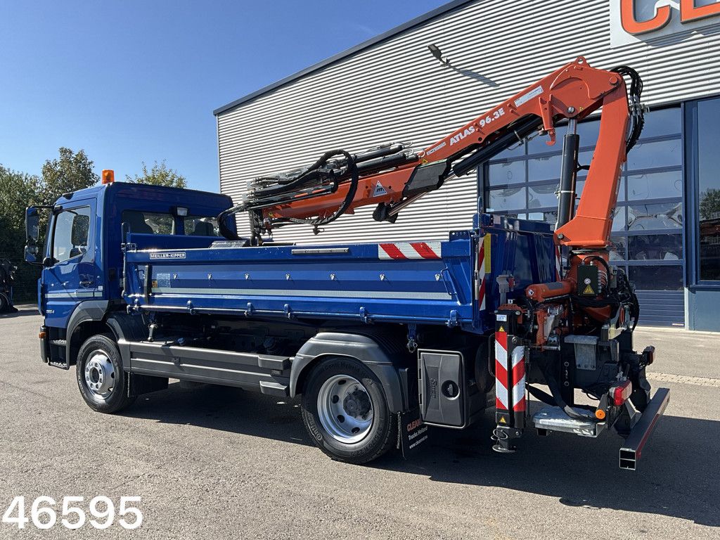 Mercedes-Benz Mercedes-Benz Atego 1524 Euro 6 Atlas 10 Tonmeter laadkraan Just 7.718 km!