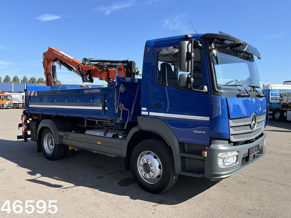Mercedes-Benz Mercedes-Benz Atego 1524 Euro 6 Atlas 10 Tonmeter laadkraan Just 7.718 km!