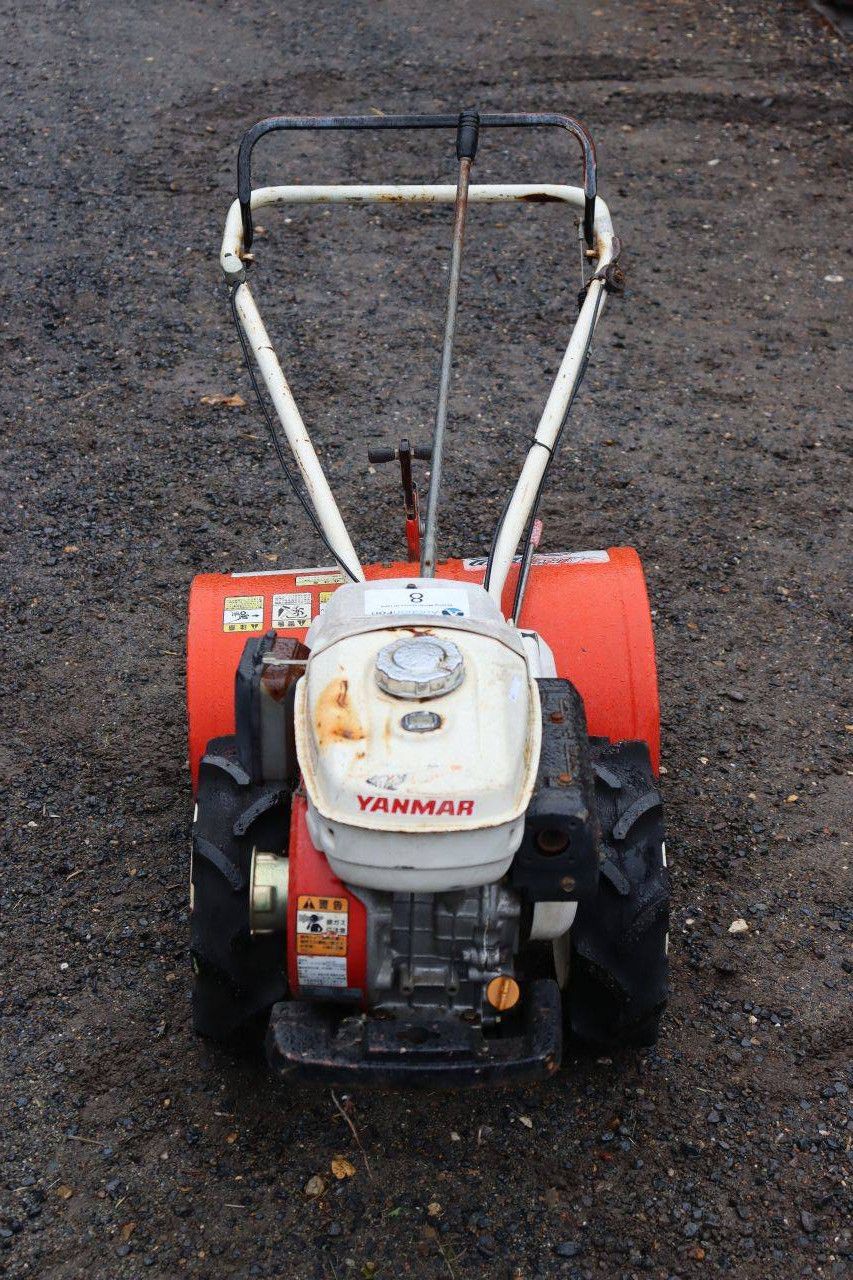 Motoculteur Yanmar MRT6RZ Benzin 5 PS mit Grubber