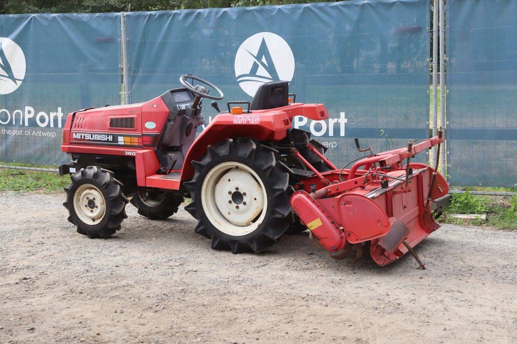 Mini tractor Mitsubishi MT16 Diesel 15.8hp with cultivator