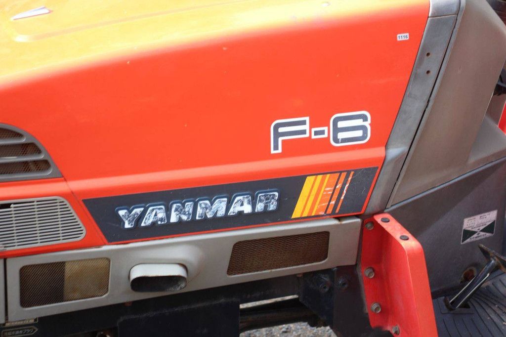 Minitractor Yanmar F-6 Diesel 15.5pk