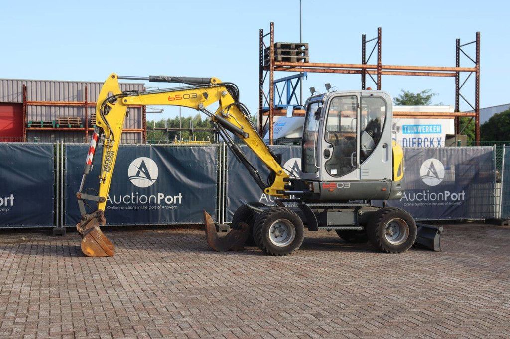 Wacker Neuson 6503 Diesel Wheeled Excavator 43kW 2009