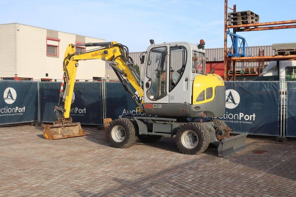 Wacker Neuson 6503 Diesel Wheeled Excavator 43kW 2009