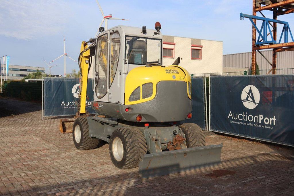 Wacker Neuson 6503 Diesel Wheeled Excavator 43kW 2009