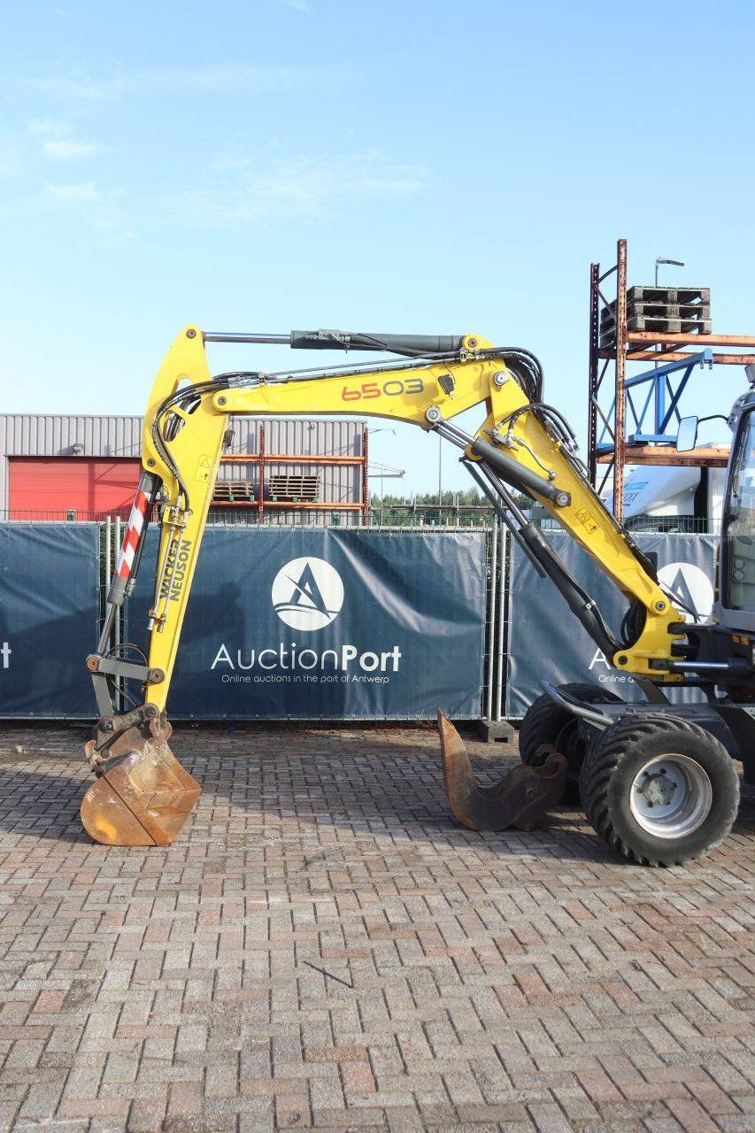 Wacker Neuson 6503 Diesel Wheeled Excavator 43kW 2009