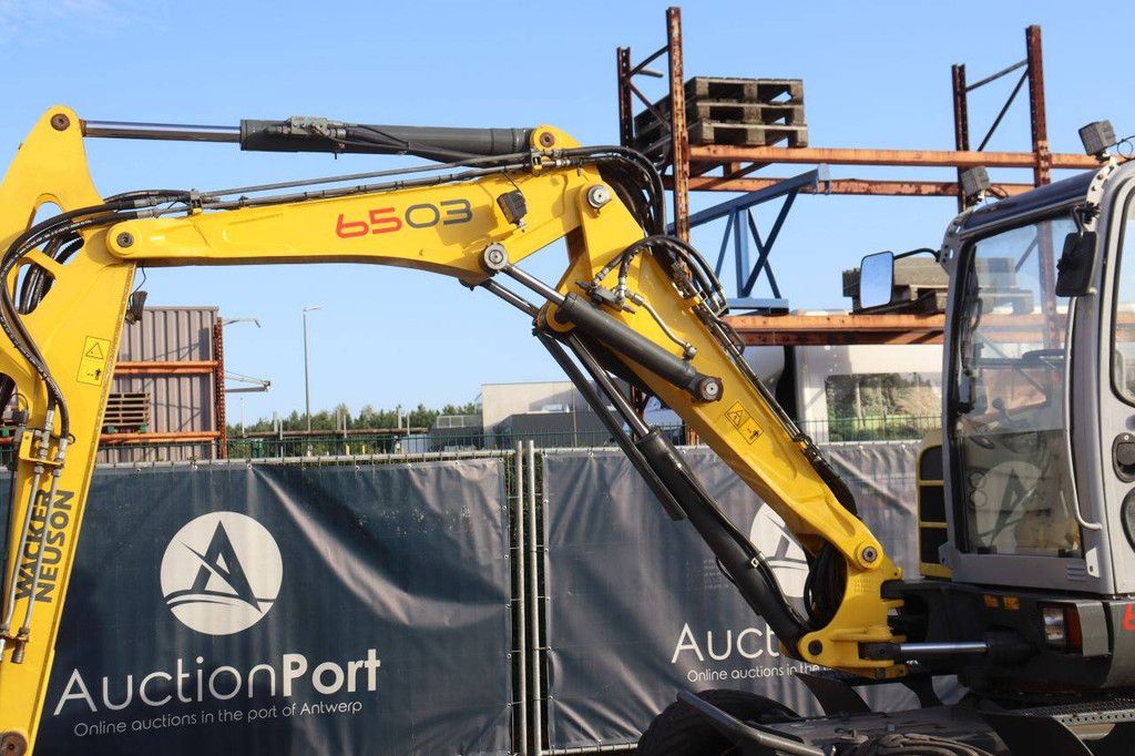 Wacker Neuson 6503 Diesel Wheeled Excavator 43kW 2009