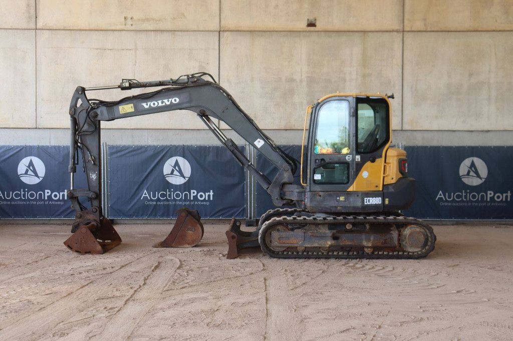 Raupenbagger Volvo ECR88D Diesel 43kW 2016