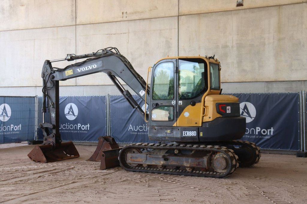 Raupenbagger Volvo ECR88D Diesel 43kW 2016