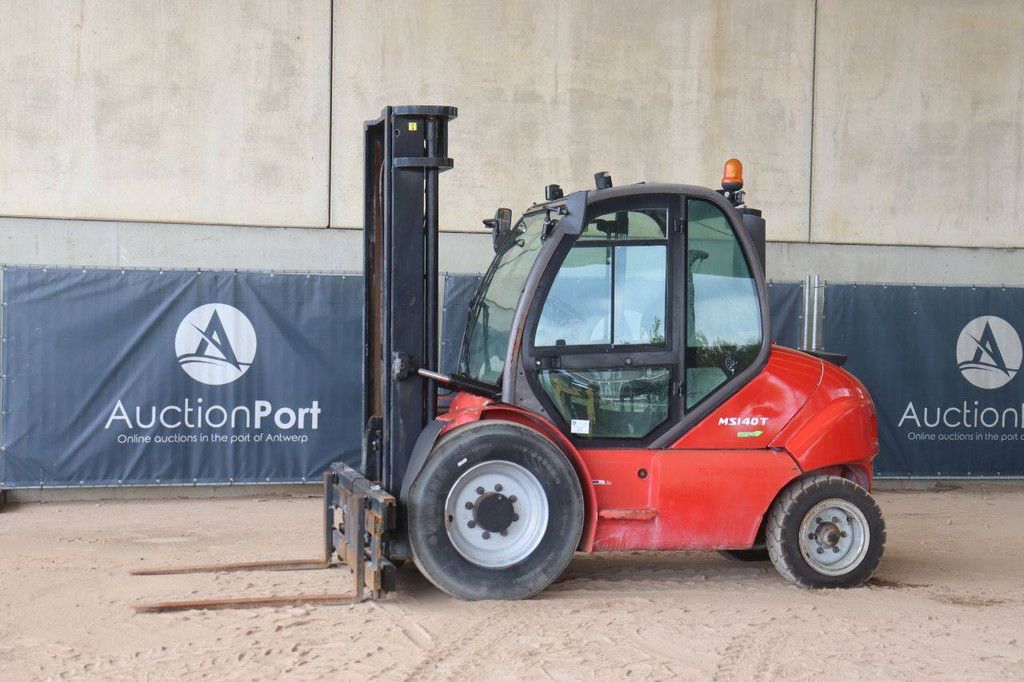 Rough-terrain forklift Manitou MSI40T Diesel 4000kg 3.7m 2018