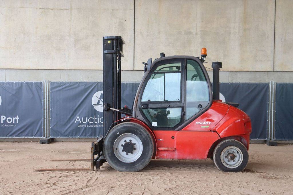 Rough-terrain forklift Manitou MSI40T Diesel 4000kg 3.7m 2018