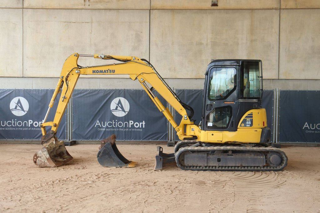 Raupenbagger Komatsu PC55MR Diesel 29,5 kW 2017
