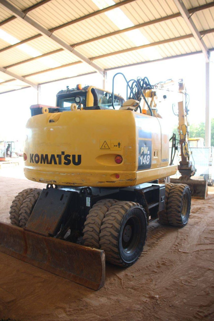 Komatsu Radbagger PW148 Diesel 90kW 2014