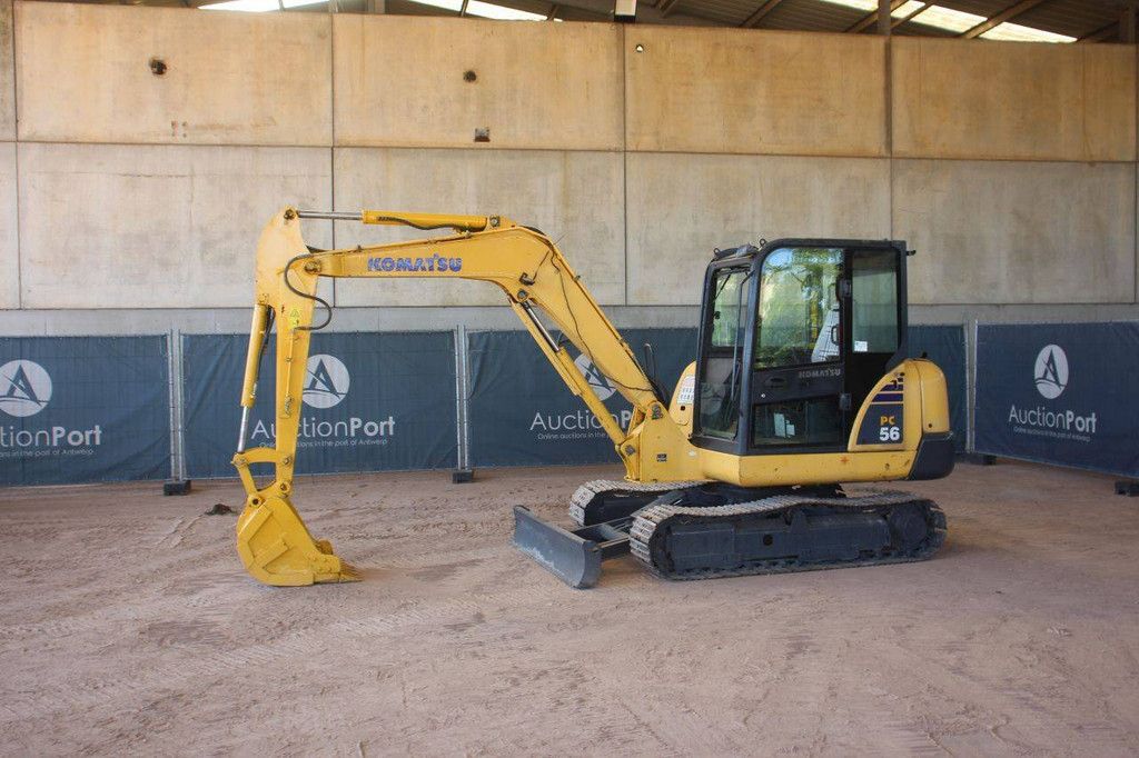 Rupsgraafmachine Komatsu PC56-7 Diesel 35kW 2014