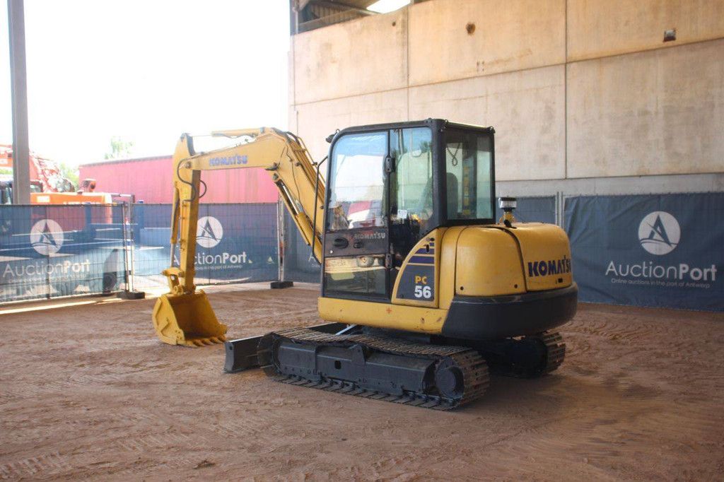 Rupsgraafmachine Komatsu PC56-7 Diesel 35kW 2014
