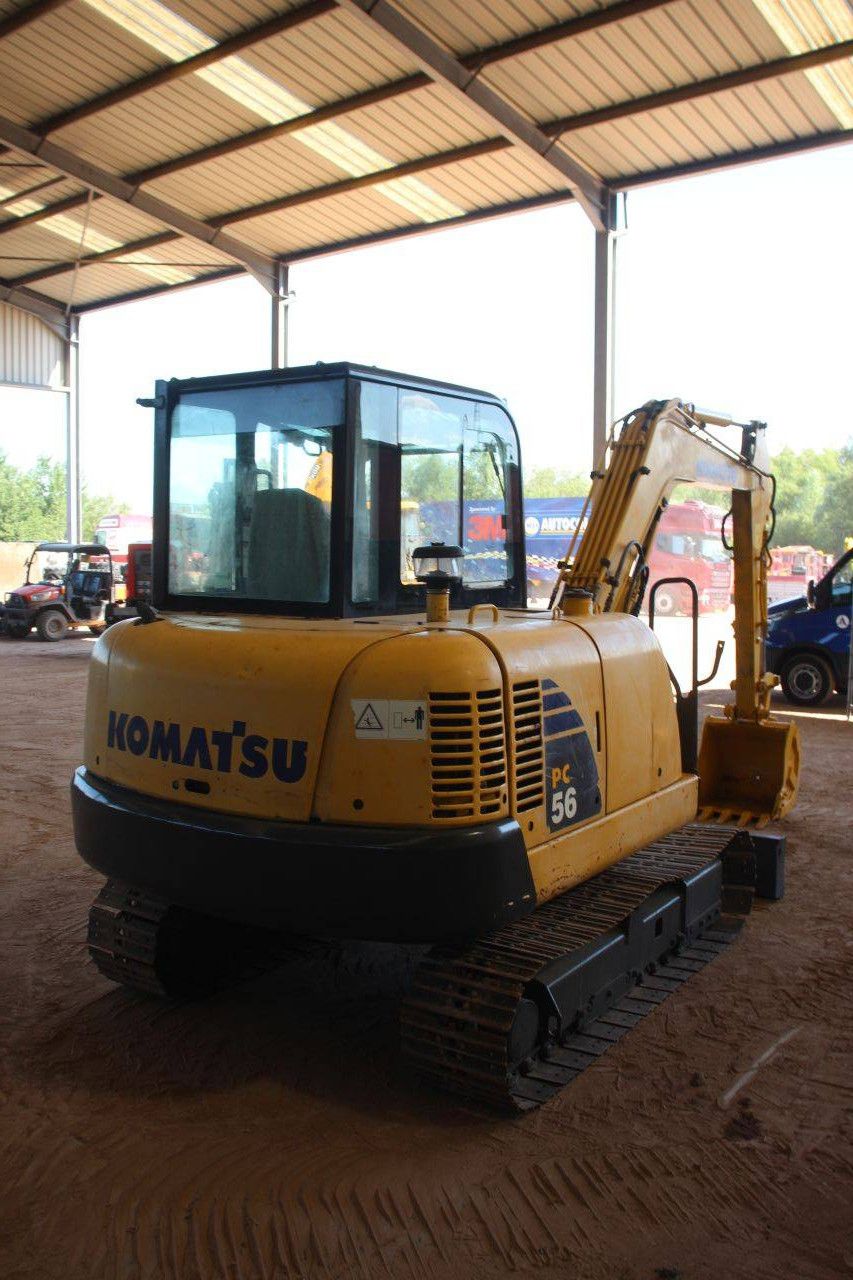 Rupsgraafmachine Komatsu PC56-7 Diesel 35kW 2014
