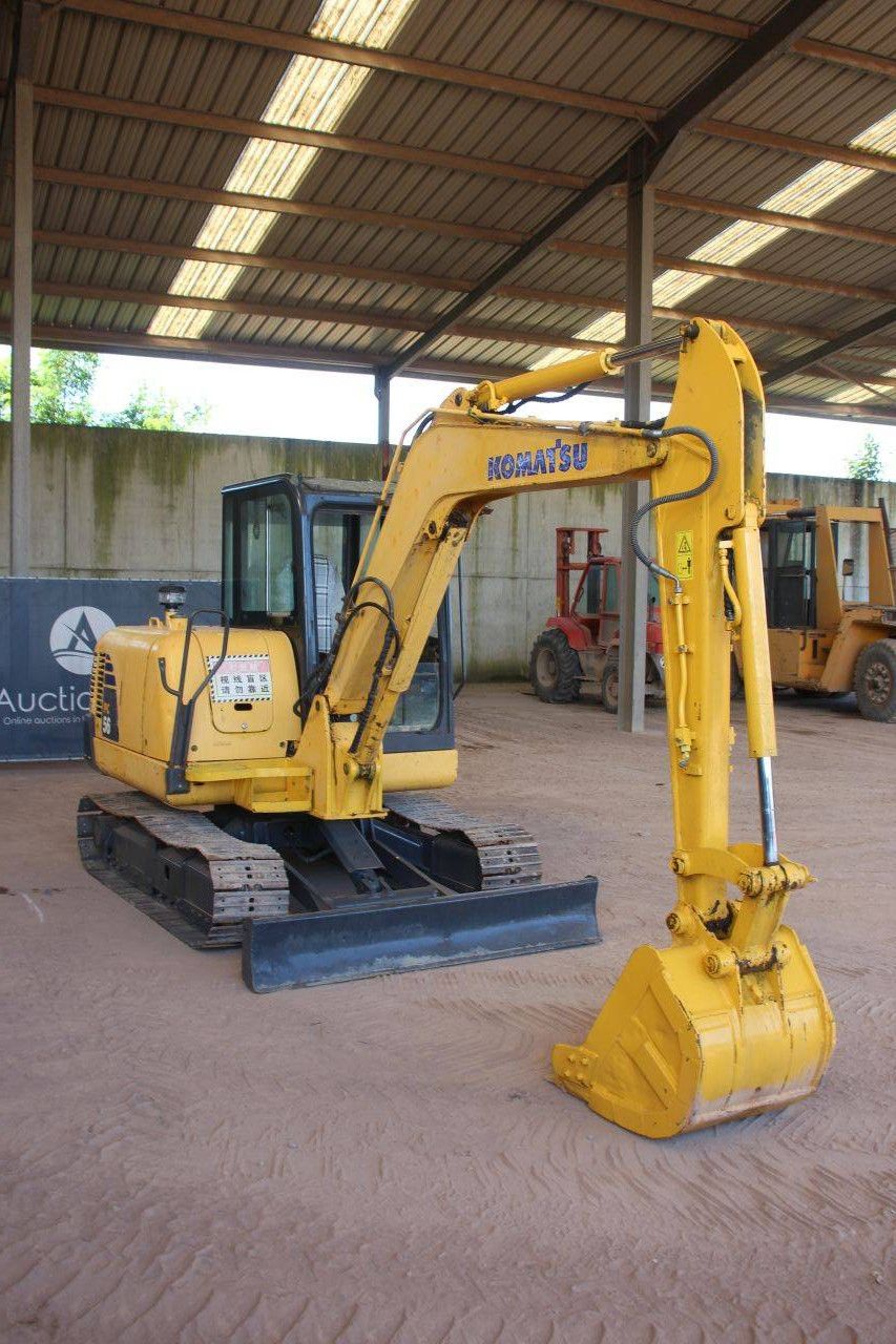Rupsgraafmachine Komatsu PC56-7 Diesel 35kW 2014