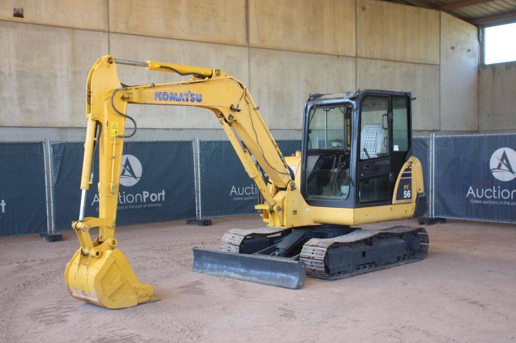 Rupsgraafmachine Komatsu PC56-7 Diesel 35kW 2014