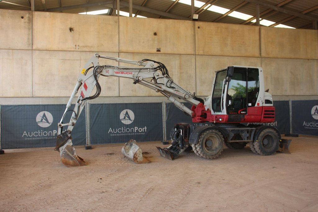 Radbagger Takeuchi TB295W Diesel 85kW 2018