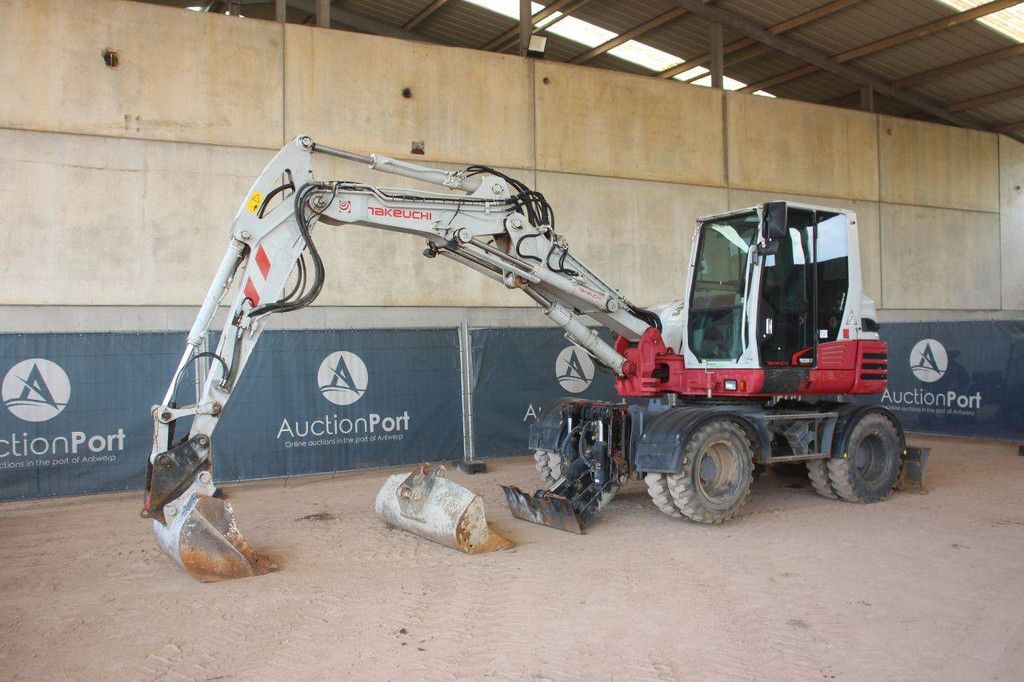 Radbagger Takeuchi TB295W Diesel 85kW 2018