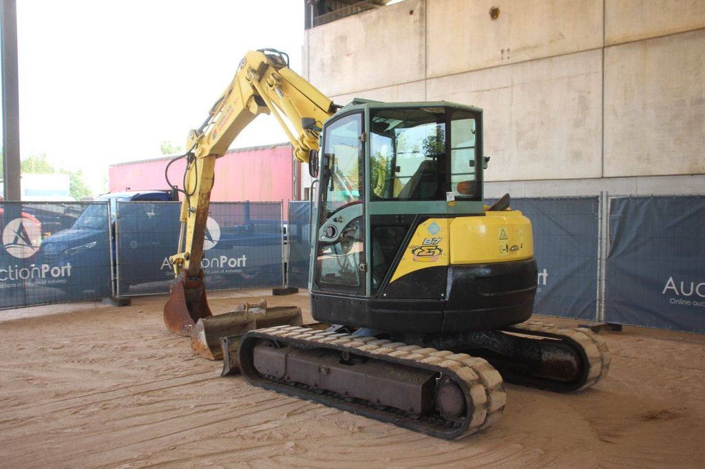 Rupsgraafmachine Yanmar B7-5A Diesel 2009