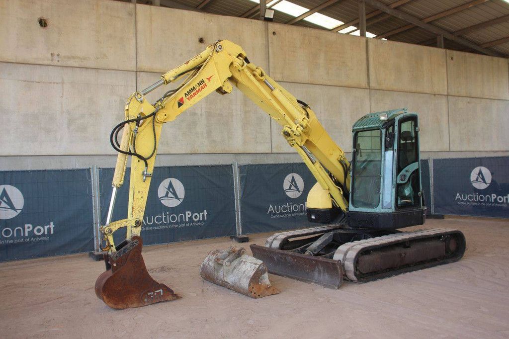 Rupsgraafmachine Yanmar B7-5A Diesel 2009