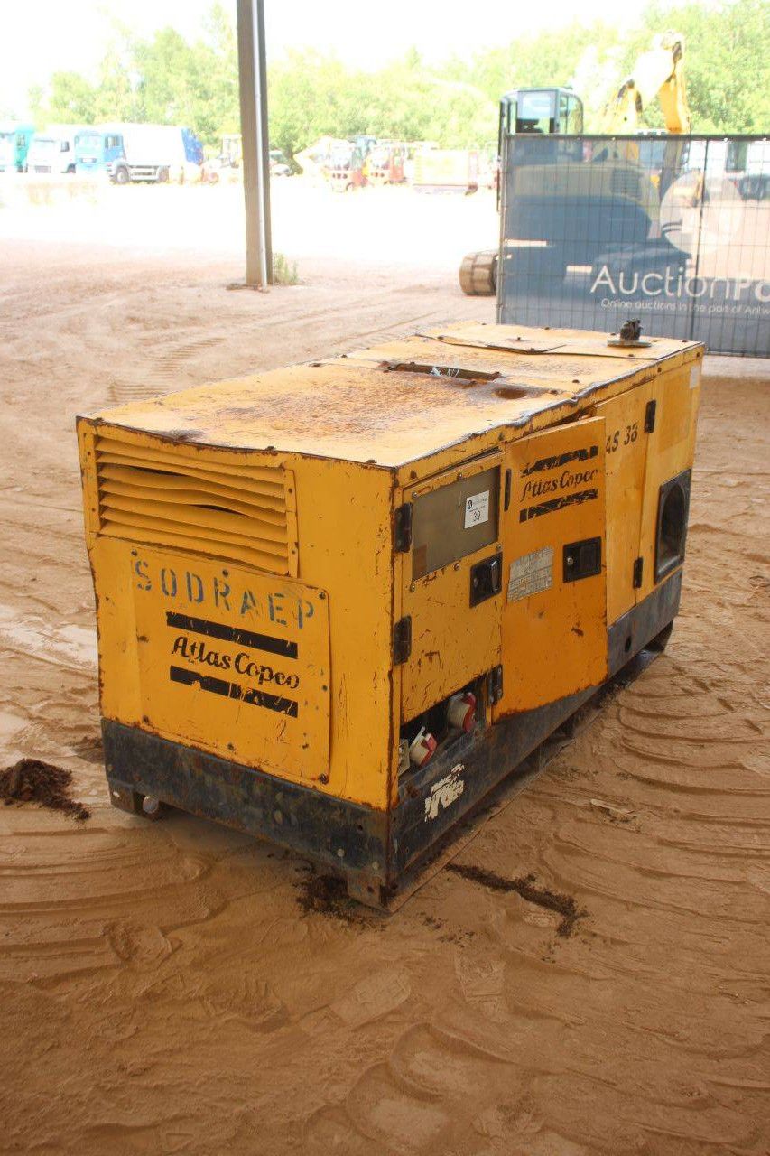 Generator Atlas Copco QAS 38 Diesel 2005