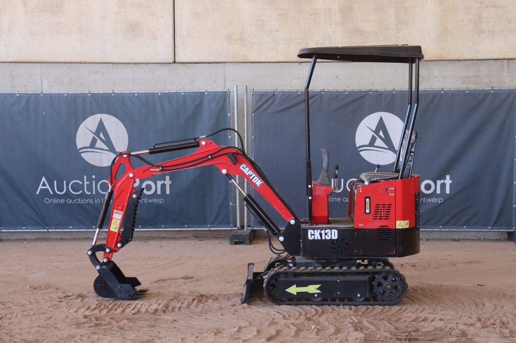 Minigraver Captok CK13D Diesel 2026 Nieuw