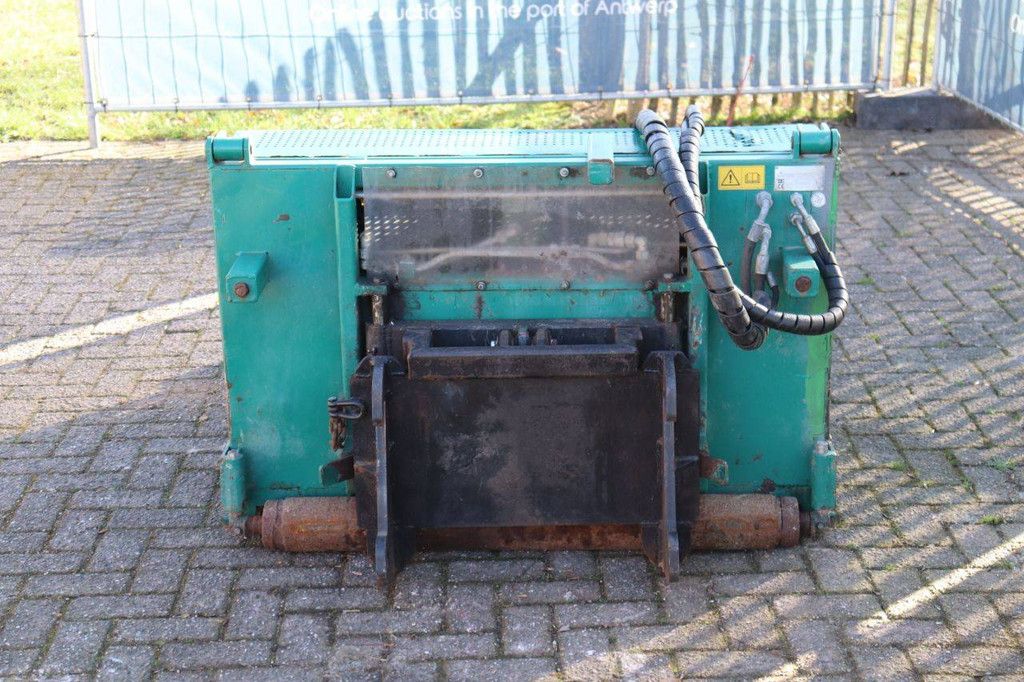 Sweeper brush attachment Weed Control POOPSCOOP 2010