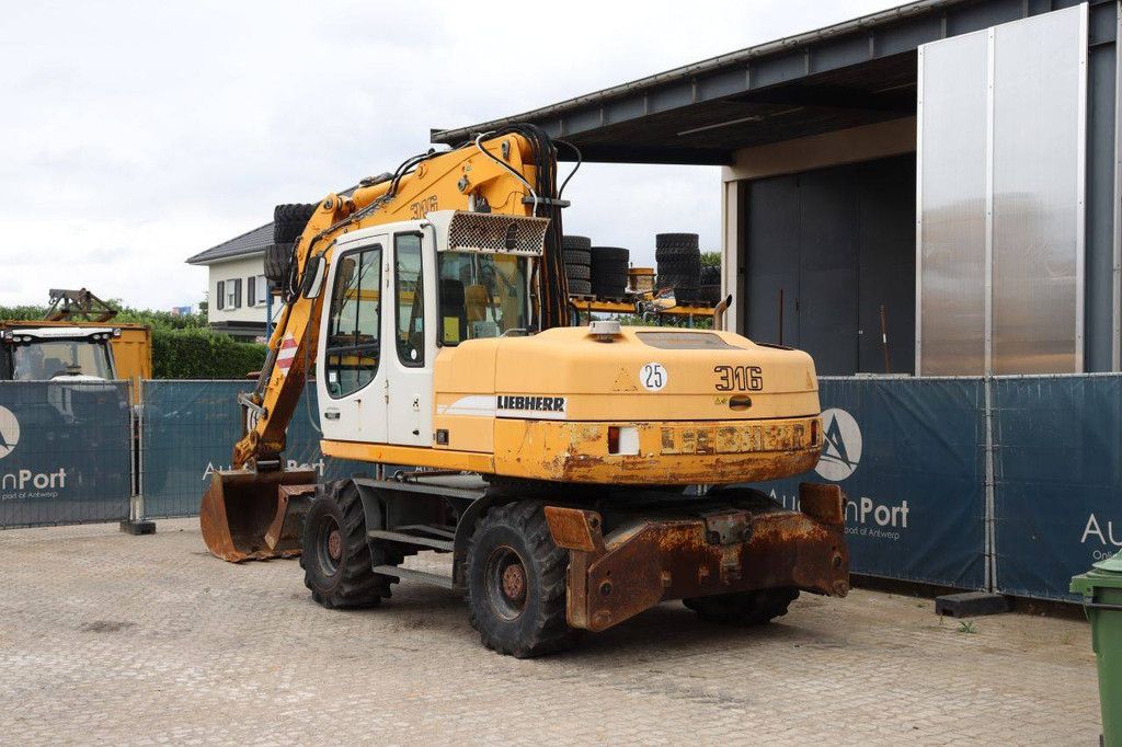 Liebherr A316 Radbagger, Diesel, 86 kW, Baujahr 2004