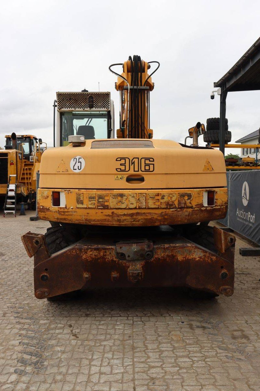 Liebherr A316 Radbagger, Diesel, 86 kW, Baujahr 2004