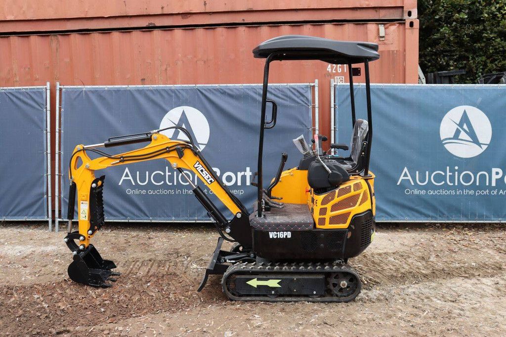 Minibagger Vicsec VC16PD Diesel 7kW 2026 Neu