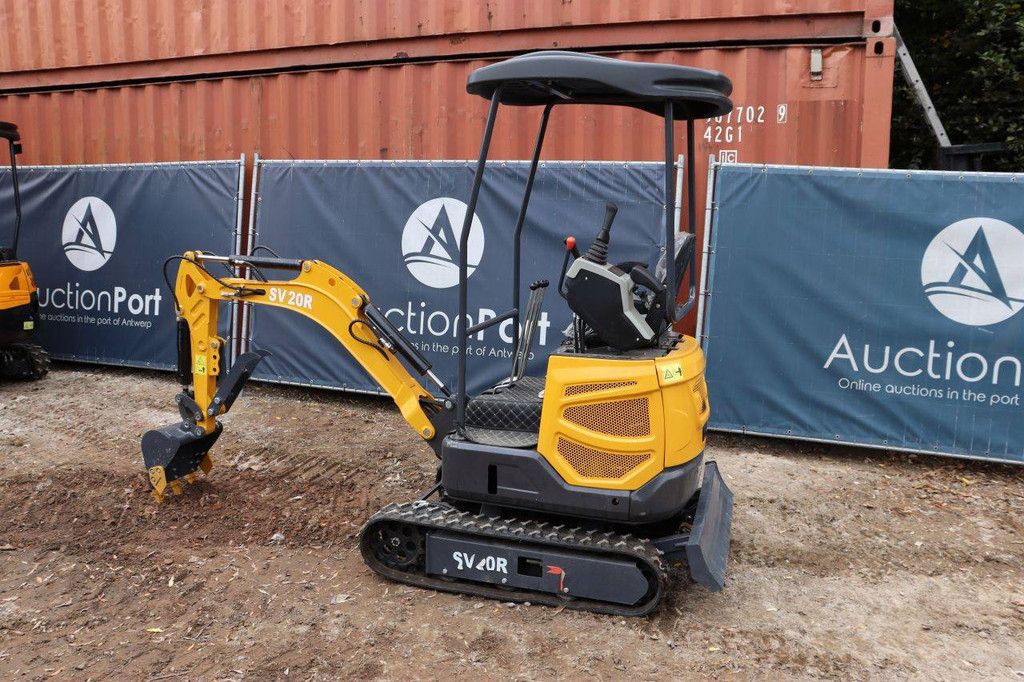 Minibagger Starvox SV20R Benzin 11kW 2025