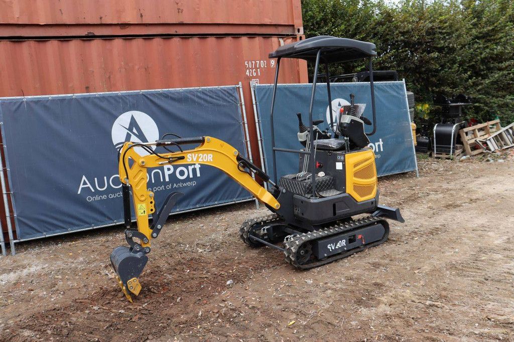 Minibagger Starvox SV20R Benzin 11kW 2025