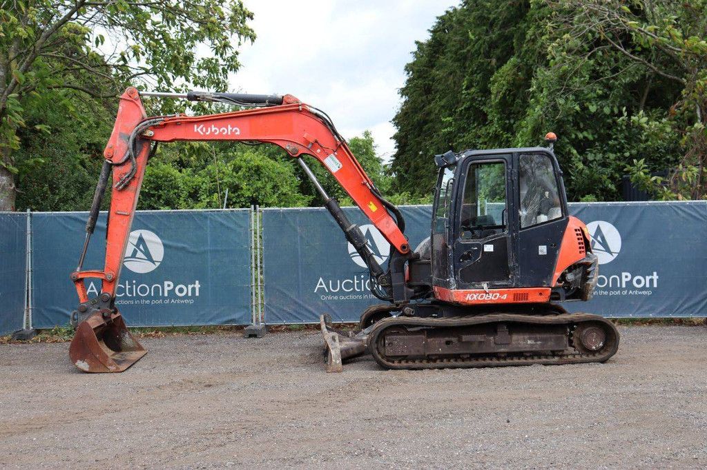 Raupenbagger Kubota KX080-4 Diesel 48kW 2014