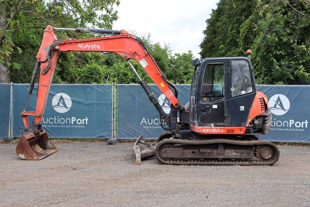 Raupenbagger Kubota KX080-4 Diesel 48kW 2014