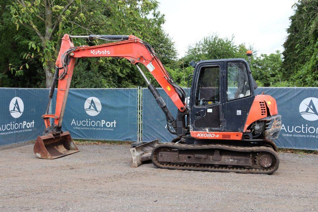 Raupenbagger Kubota KX080-4 Diesel 48kW 2014