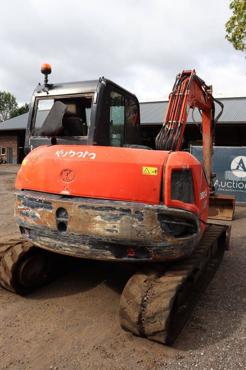Raupenbagger Kubota KX080-4 Diesel 48kW 2014