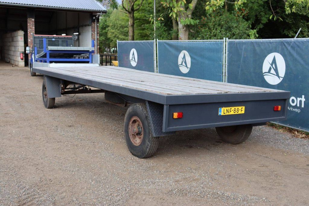 Platte Aanhangwagen Zelfbouw 1980