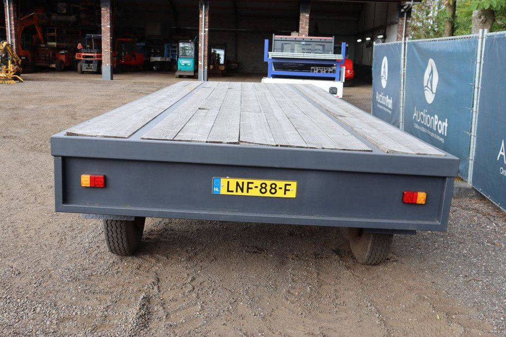 Platte Aanhangwagen Zelfbouw 1980