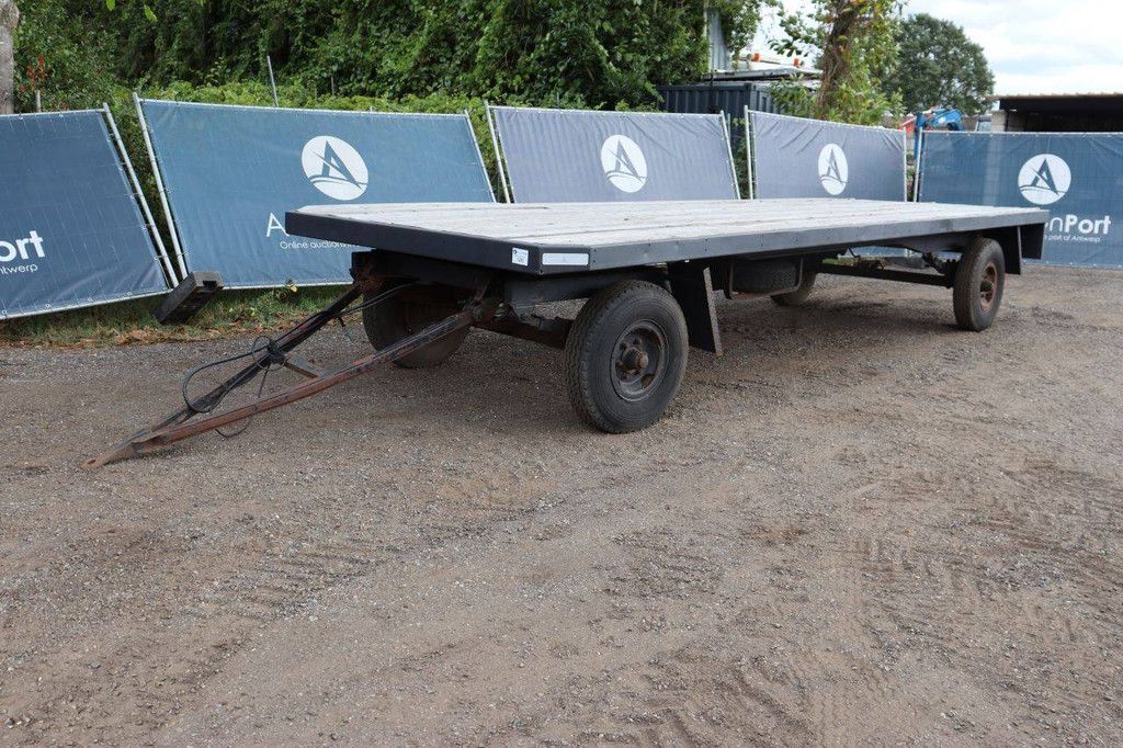 Platte Aanhangwagen Zelfbouw 1980