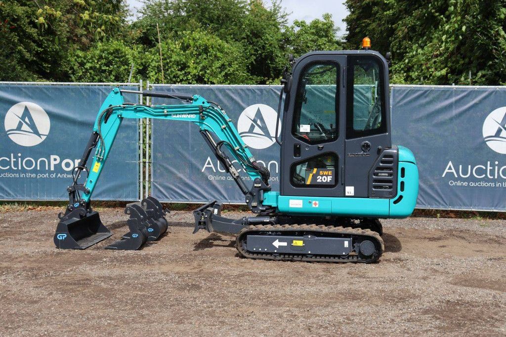 Sunward SWE20F Diesel-Minibagger 13,4 kW 2025 Neu